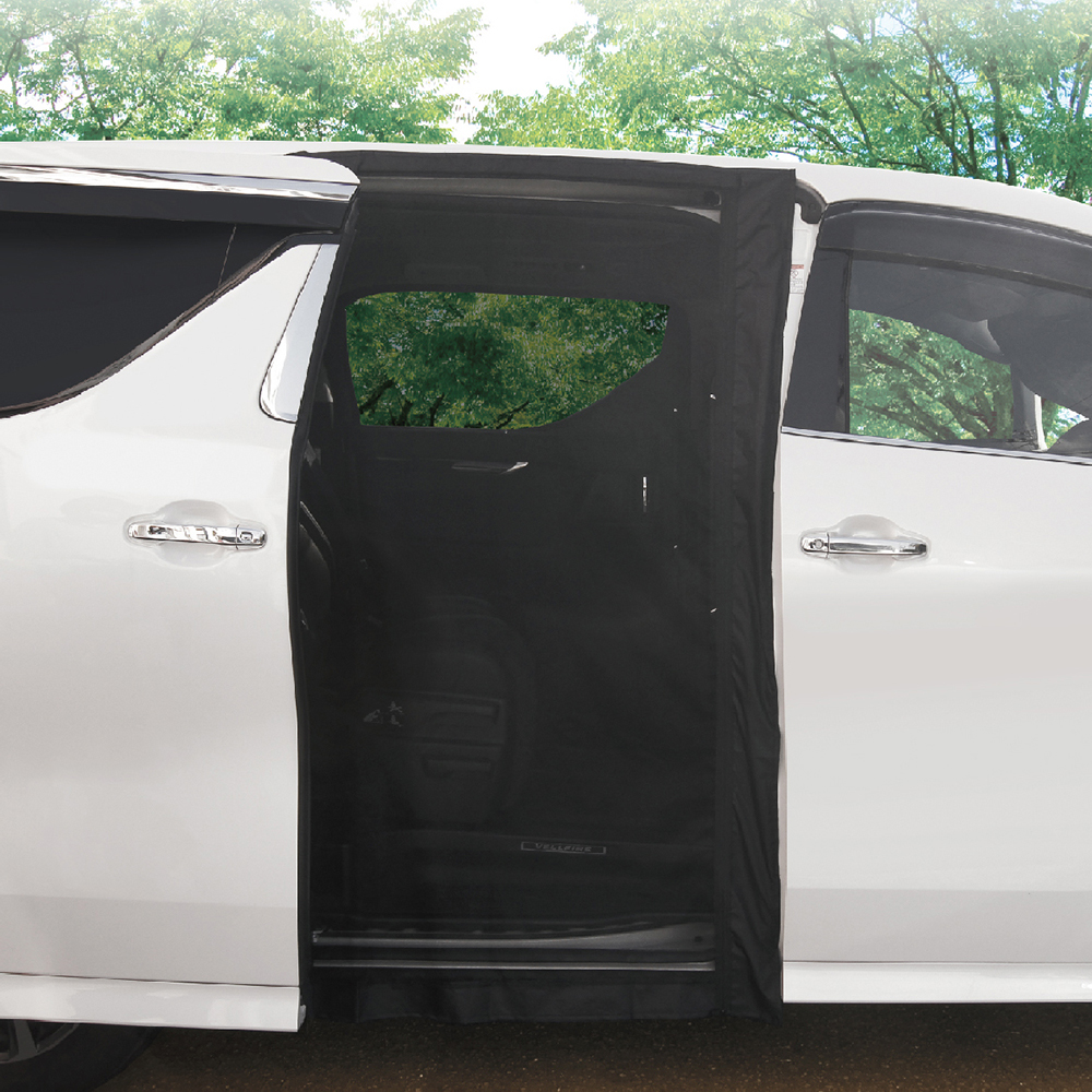 SALE／55%OFF】 車中泊に メルテック車の網戸 スライドドア用 ウィンドゥネット