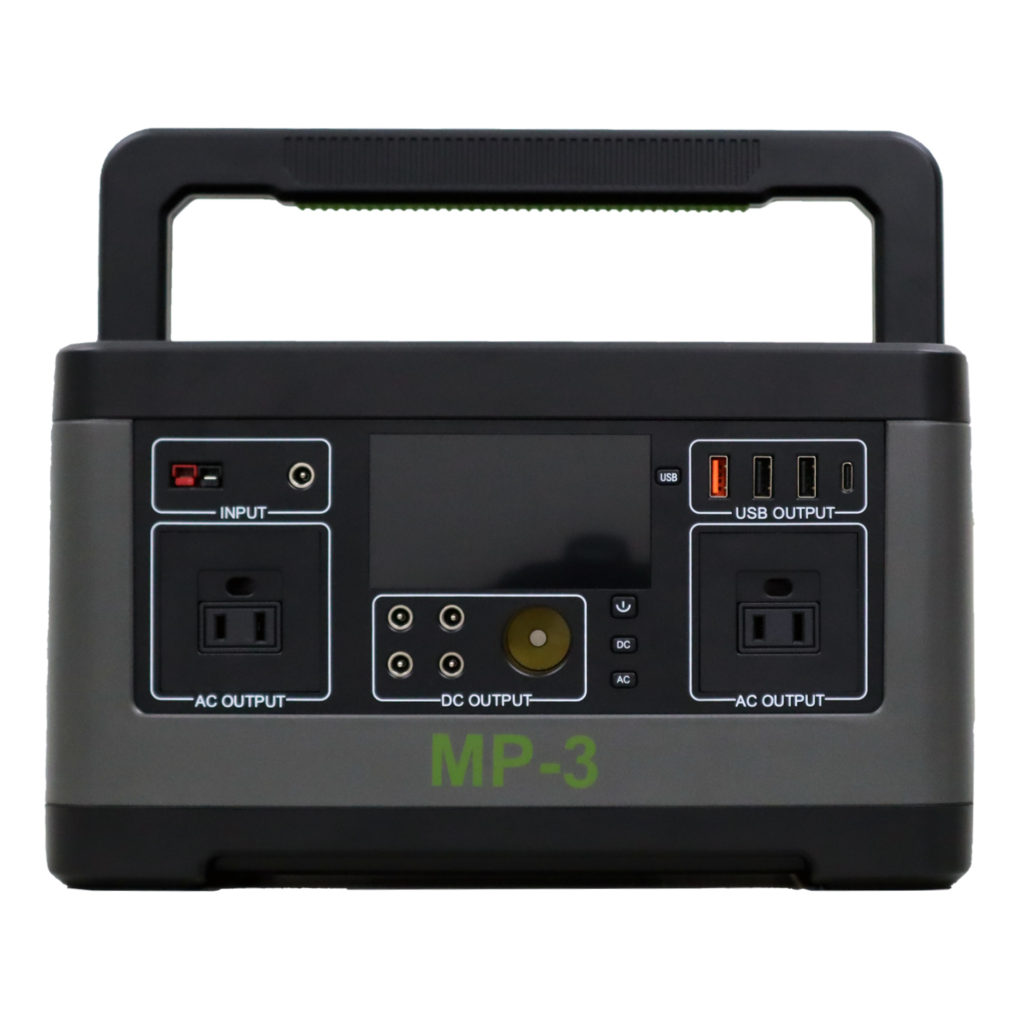 MP-3 大容量ポータブル電源 | 大自工業株式会社